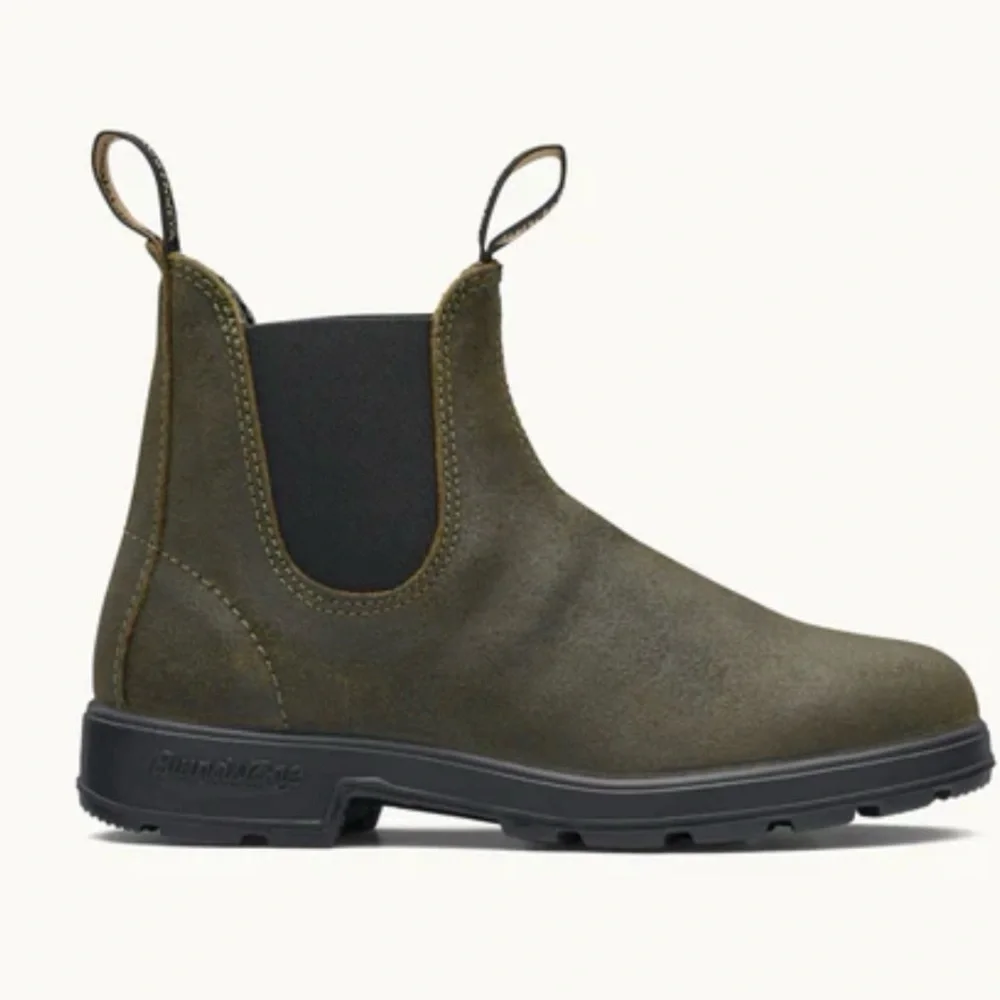 Blundstone Boots #1615 Waxed Suede US M 9/W 11 - Picture 1 of 9
